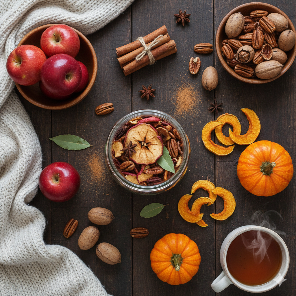 Fall pumpkin and apple air freshener scents