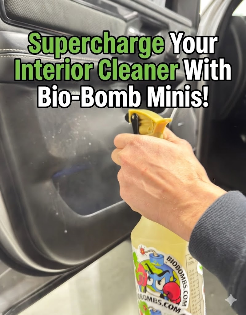 Supercharge your interior cleaner with a Bio-Bomb Mini