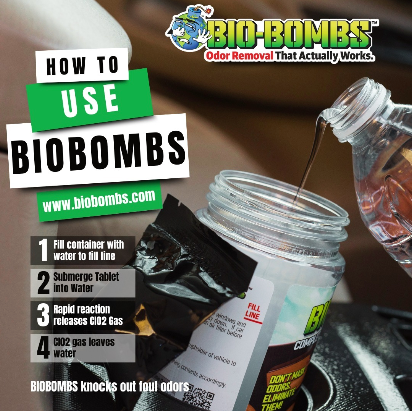 How to Use Car Odor Bombs for the Best Results?