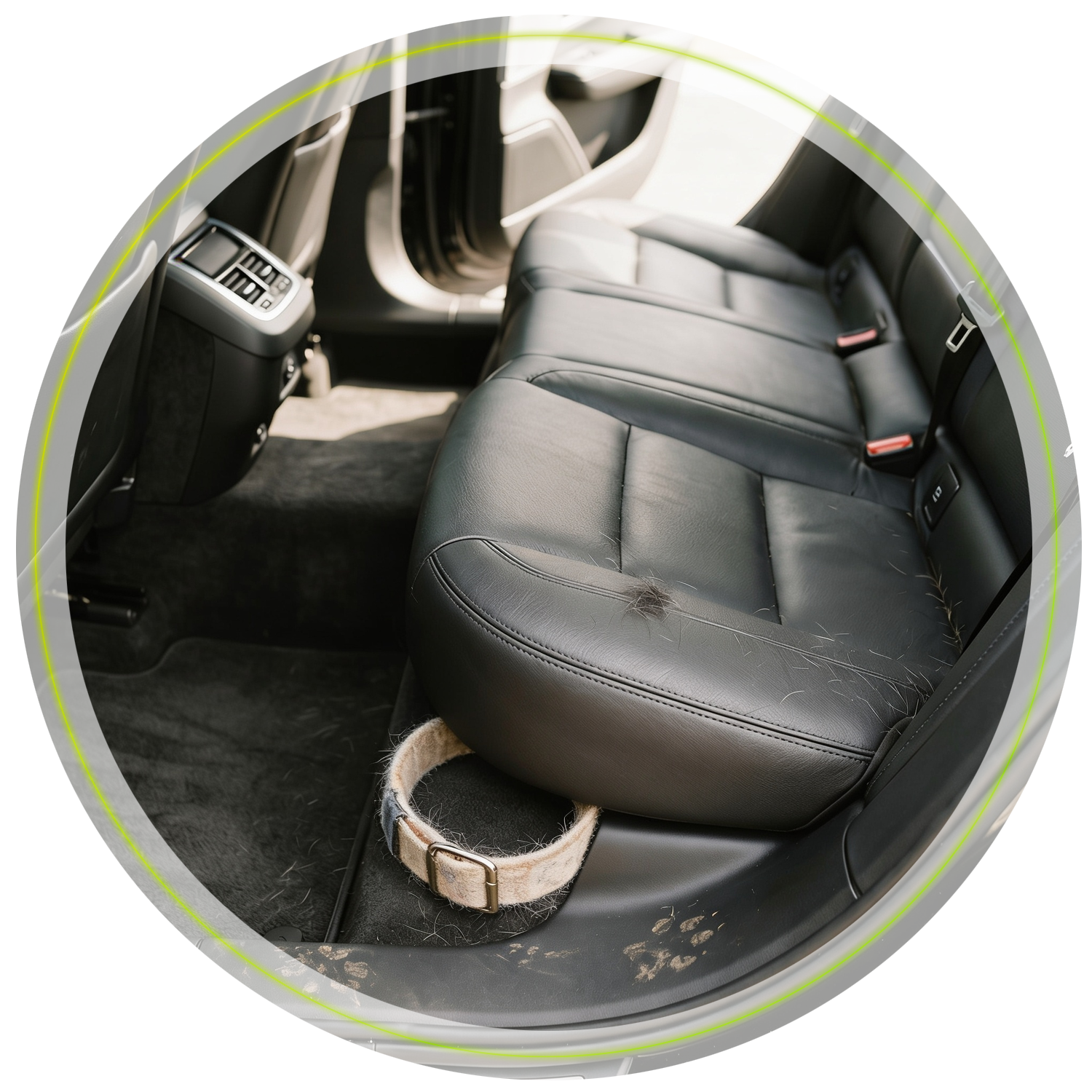 Car odors from dogs, cats, and other pets in a car