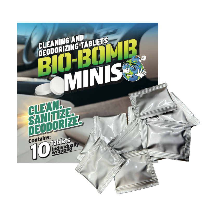 10 Pack of Bio Bomb Mini Deodorizing tablets