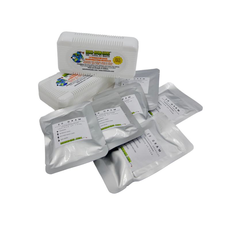 Odor Control Granule Starter Kits BioBombs, LLC