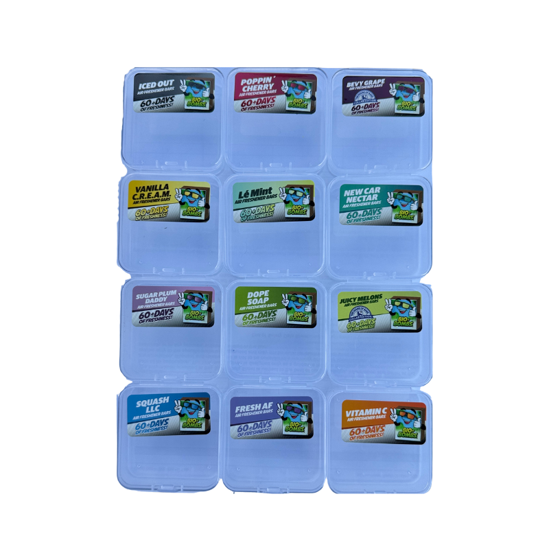 Empty Sample Scent Cases for Detailers