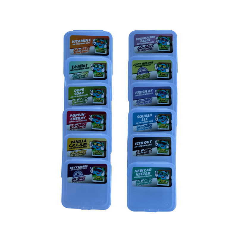 Empty Sample Scent Cases for Detailers