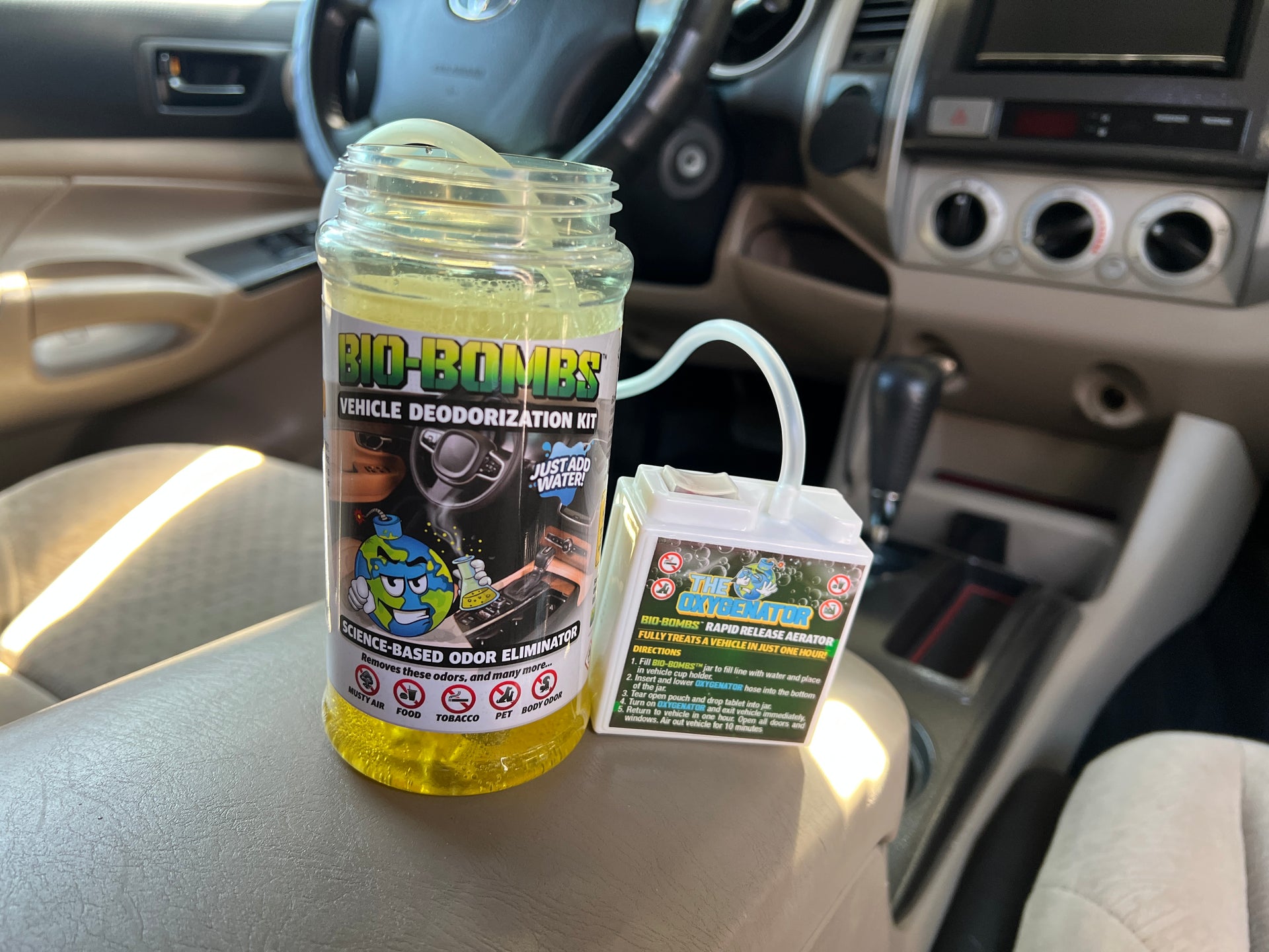 Car Odor Eliminator Products & Best Car Odor Bomb BioBombs, LLC