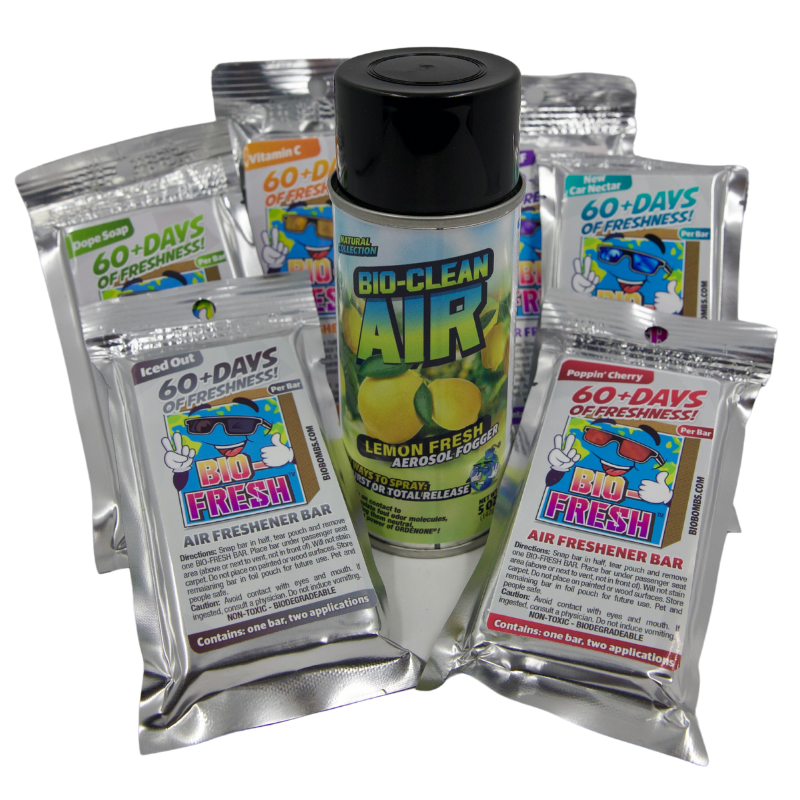Car Odor Eliminator Products & Best Car Odor Bomb BioBombs, LLC