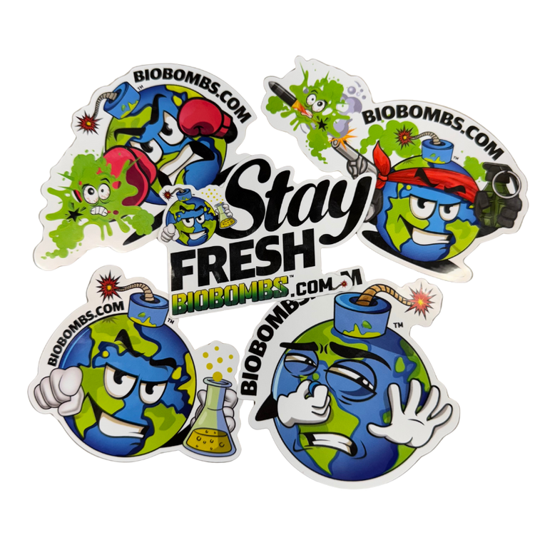 Bio Bombs Sticker Pack